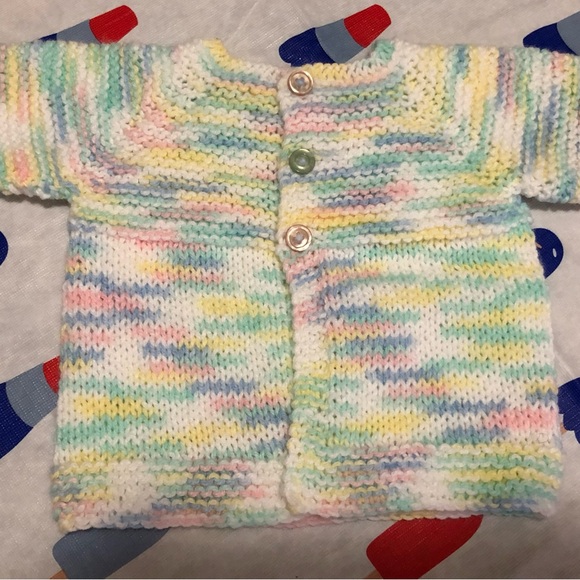 Hand knit 2 piece sweater set - Picture 10 of 10